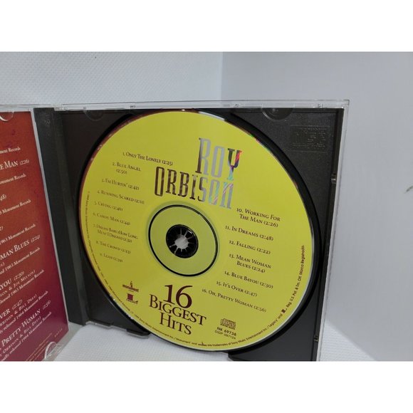 Roy Orbison 16 Biggest Hits Classic Rock 99 Oldies CD No Scratches Clean - Picture 7 of 10